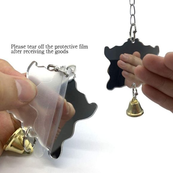 10 Packs Bird Swing Chewing Toys- Parrot Hammock Bell Toys Parrot Cage Toy Bird - Picture 7 of 8